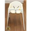 Image 2 : WHITE HIGH CHAIR