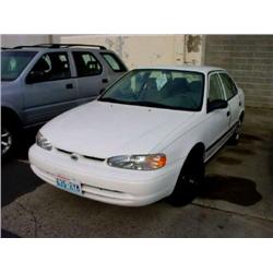 *99 CHEVROLET GEO PRISM 4DR REBUILT TITLE 103,850 UNKN.               