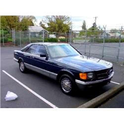 84 MERCEDES BENZ 500SEC 2DR EXMT.                                     