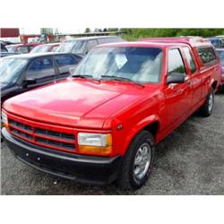*95 DODGE DAKOTA 5SPD EXT CAB P/U 094,190 ACTUAL                      