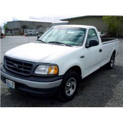 *2000 FORD F150 P/U 101,343 ACTUAL                                    