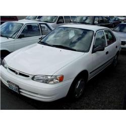 *2000 TOYOTA COROLLA CE 4DR 43,452 ACTUAL                             