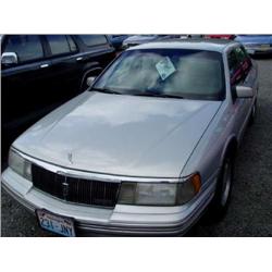 90 LINCOLN CONTINENTAL 4DR 098,757 ACTUAL                             