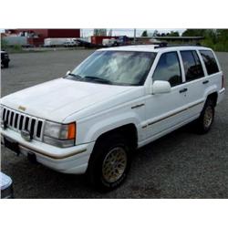95 JEEP GRD CHEROKEE LTMD 4X4 4DR 109,231 ACTUAL                      