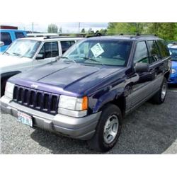 *97 JEEP GRD CHEROKEE 4X4 4DR 155,539 ACTUAL                          