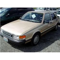 88 SAAB 9000T 4DR EXMT.                                               