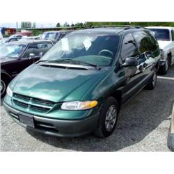 96 DODGE CARAVAN 180,644 ACTUAL                                       