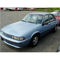 90 CHEVROLET CAVALIER 4DR EXMT.                                       