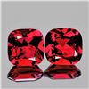 Image 1 : Natural Crimson Red Topaz Pair 10.00 MM {Flawless-VVS1}