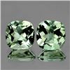 Image 1 : Natural Cushion Green Amethyst Pair [Flawless-VVS]