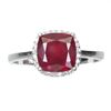 Image 1 : Natural Pigeon Blood Red Ruby Ring