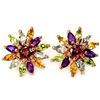 Image 1 : Natural GARNET TOPAZ AMETHYST PERIDOT CITRINE