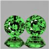 Image 1 : Natural Chrome Green Tsavorite Garnet Pair