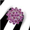 Image 3 : Natural Rhodolite Garnet Ring