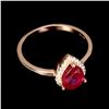 Image 3 : Natural Red Ruby Ring
