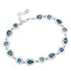 Image 1 : Natural London Blue Topaz Bracelet