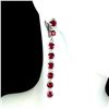 Image 1 : Natural Pigeon Blood Red Ruby Earrings