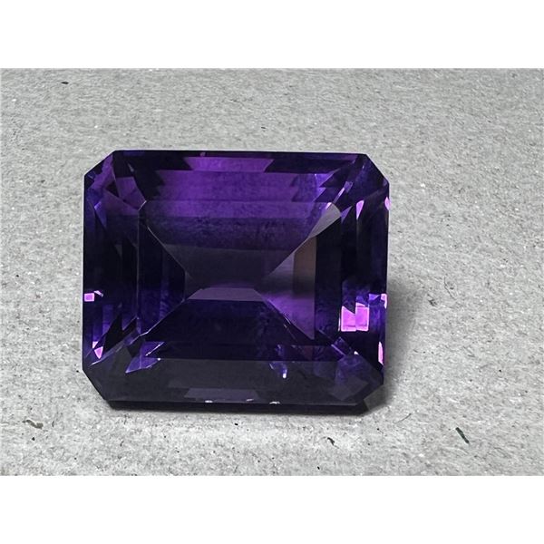 Natural Brazil Purple Amethyst 66.01Cts - Flawless-VVS