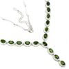 Image 3 : Natural Chrome Diopside Necklace