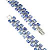Image 3 : Natural Unheated Oval Kyanite Bracelet