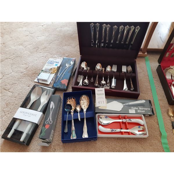 Cutlery and Silverplate A