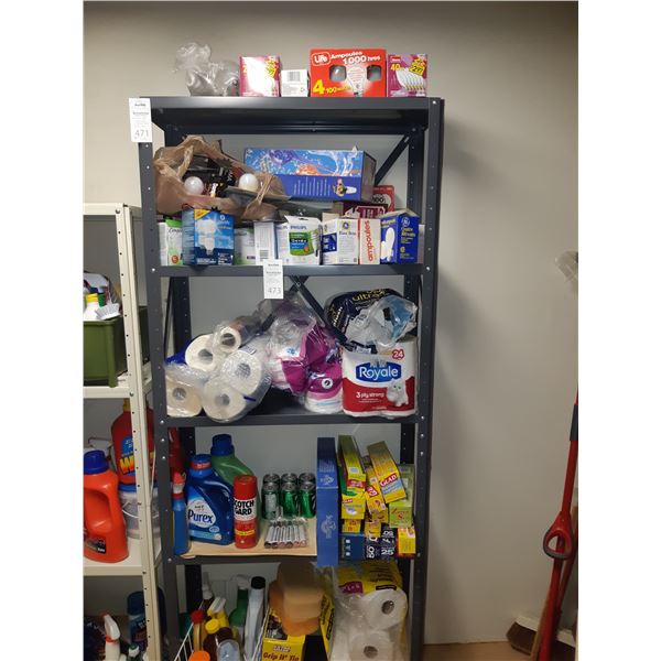 Cleaning Supplies & Bulbs Cat A