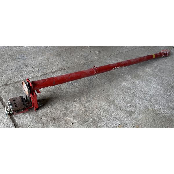BUHLER FARM KING 4 INCH X 11 FOOT GRAIN AUGER - VERY MINIMAL USE