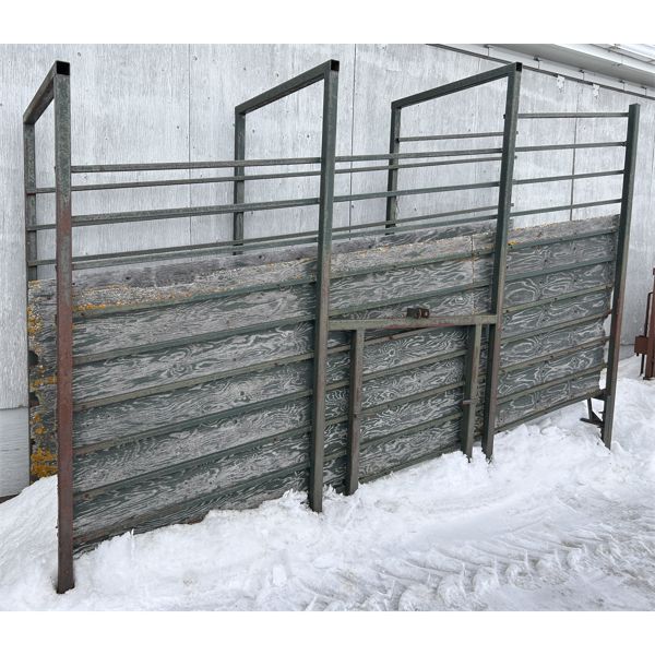 CATTLE CHUTE - 12 FOOT W/ 2 FOOT RISE - 3 PTH