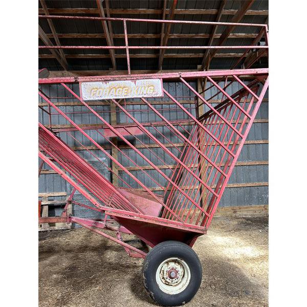 FORAGE KING SQUARE BALE BASKET