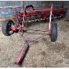 Image 1 : MCCORMICK DEERING 4 BAR HAY RAKE - USED LAST SEASON