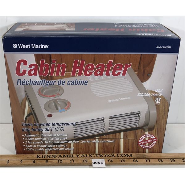 WEST MARINE CABIN HEATER