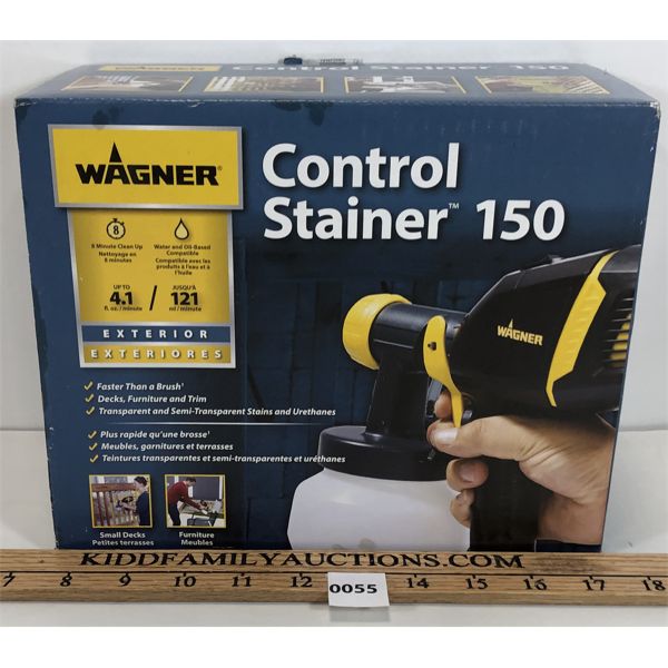WAGNER CONTROL STAINER 150 - Kidd Family Auctions