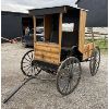 Image 2 : HORSE DRAWN CART W/ SHAFTS - REFINISHED