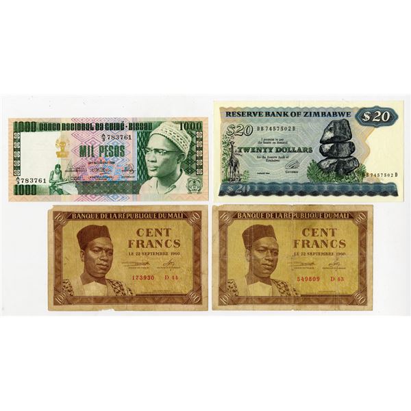 African Banknote Assortment, 1960-94