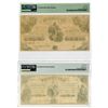 Image 2 : Hungary, Finance Ministry, ND (1852), Remainder Banknote Pair