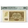 Image 1 : Emission Bank of Poland. 1940 Issue Banknote