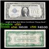 1928B $1 Blue Seal Silver Certificate "Funny Back" Grades vf+