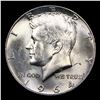 Image 2 : 1964-d Kennedy Half Dollar 50c Grades GEM Unc