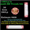 Image 1 : Shotgun Lincoln 1c roll, 1963-p 50 pcs Bank Wrapper.