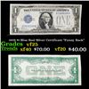 1928 $1 Blue Seal Silver Certificate "Funny Back" Grades vf+