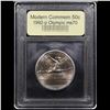 Image 2 : 1992-p Olympics Modern Commem Half Dollar 50c Graded ms70, Perfection BY USCG