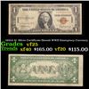 Image 1 : 1935A $1  Silver Certificate Hawaii WWII Emergency Currency Grades vf+