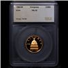 Image 2 : Proof 1989-w Congress Gold Commemorative $5 Graded pr70 dcam By SEGS