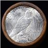 Image 3 : ***Auction Highlight*** Solid Uncirculated Peace silver dollar roll 1925 & P Ends, 20 coins (fc)