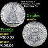 1934 Austria 5 Schillings  KM-2853 Grades GEM+ Unc