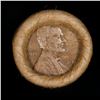 Image 2 : Mixed small cents 1c orig shotgun roll, 1919-s Wheat Cent, 1898 Indian Cent other end, Brinks Wrappe