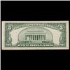 Image 3 : 1953B $5 Red Seal United States Note Grades vf++