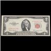 Image 2 : 1953C $2 Red Seal United States Note Key To The Series Grades Choice AU