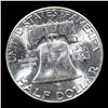 Image 3 : 1948-d Franklin Half Dollar 50c Grades GEM FBL