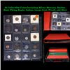 20 Collectible Coins Including Silver, Mercury, Barber, Bust, Flying Eagle, Indian, Large Cent, Proo